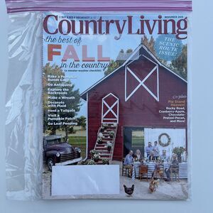 Country Living Magazine November 2018 The Scenic Route - Fall In The Country